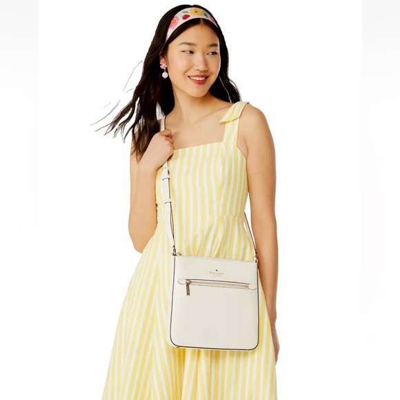 New Kate Spade Sadie North South Crossbody Meringue - Picture 2 of 5